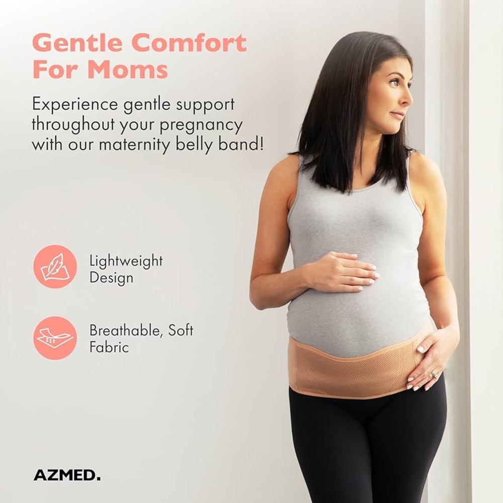 AZMED Maternity Support Belly Band - Picture 6 of 9